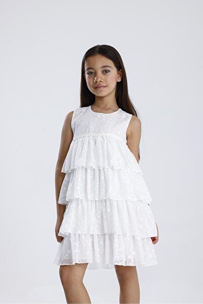 MiaBaby Ruffled Layered Dress
