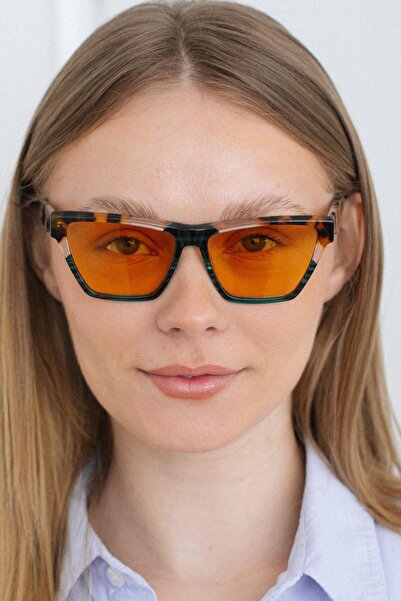 Bilge Karga Sverre Multicolor Orange Güneş Gözlüğü