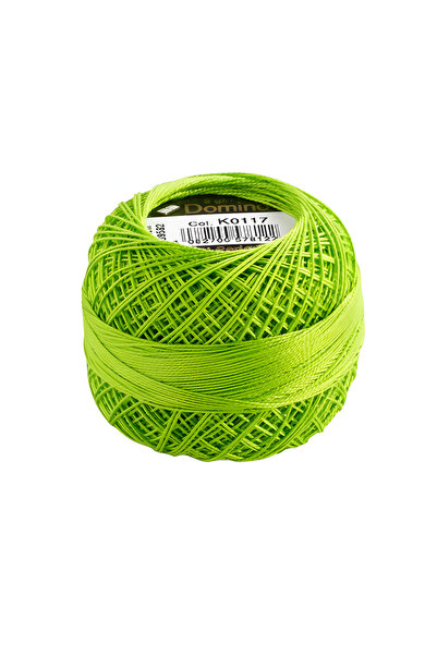 COATS حبل تطريز دومينو كوتون بيرل رقم 12