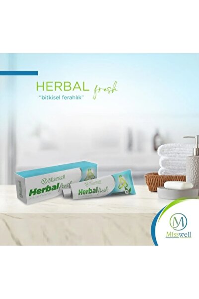 MİSSWELL Misswell Bitkisel Diş Macunu Doğal