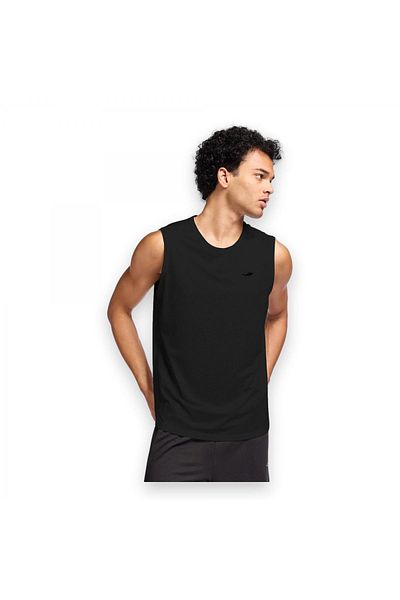 Lescon 25B-1014 Running Singlet Black Men's Singlet