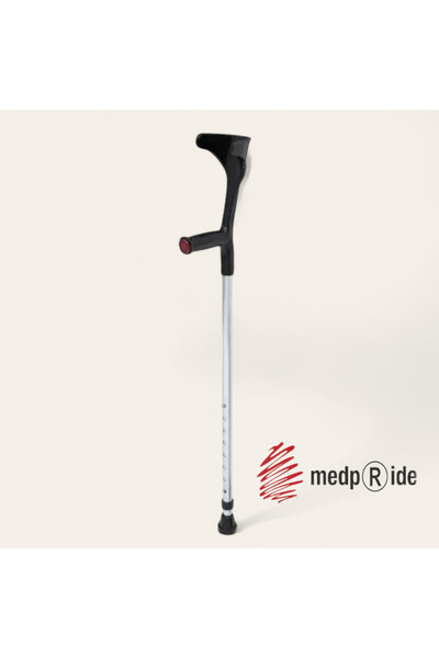 MedPride Kanedyen Koltuk Değneği Ayarlanabilir Dirsek Destekli Baston 1 Adet