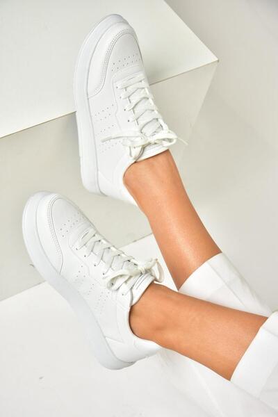 Fox Shoes U702015809 Λευκά αθλητικά παπούτσια