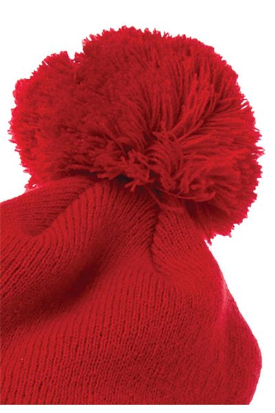 Flexfit Cuffed Pom Pom Knit Beanie