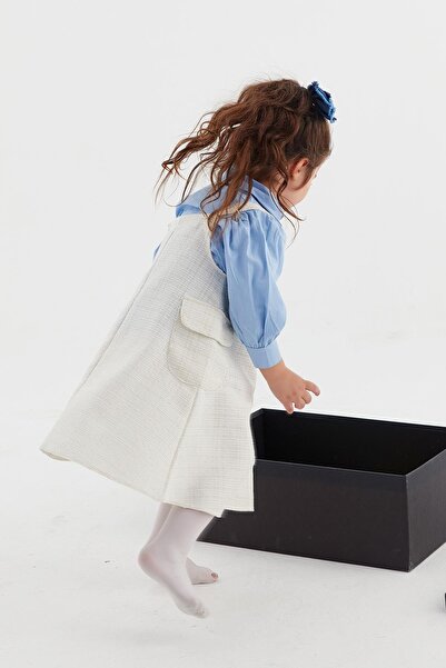 MARKALİSTE Ecru Tweed Salopet