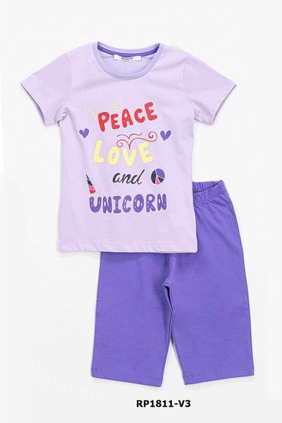 ROLY POLY Girl's Lilac Pajama Set