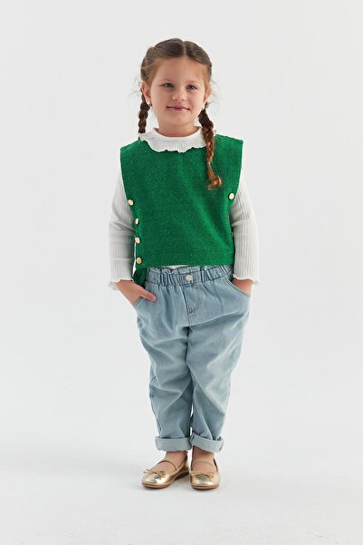 MARKALİSTE Green Adel Kids Sweater