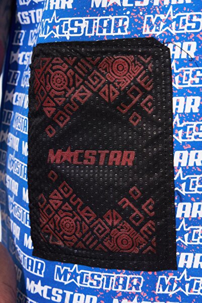 Machinist Чоловіча футболка Macstar Statue з принтом, великого розміру, синього кольору