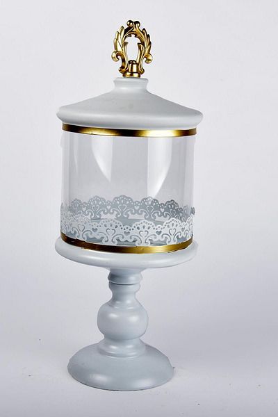 SETABIANCA Seta White Dream Fan with Lid Large 15*15*45 cm