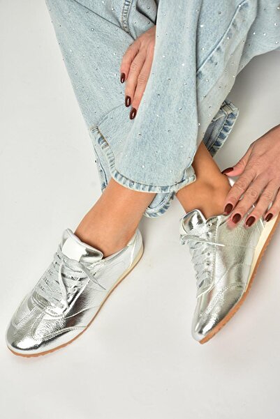 Fox Shoes U 820730409   Adidași argintii