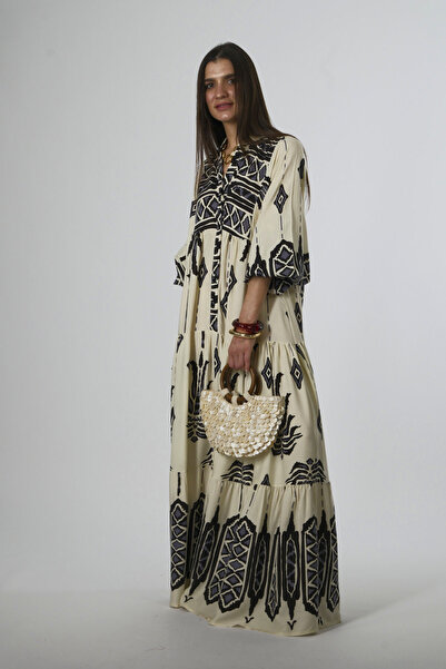 ABBRA Γυναικείο Καλοκαιρινό Φόρεμα Katleya Model 100% Viscose