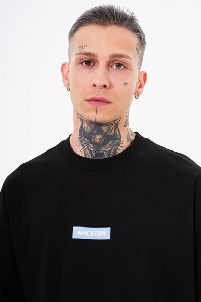 Machinist Ανδρικό μπλουζάκι My Life Is Comedy με στάμπα μεγάλου μεγέθους