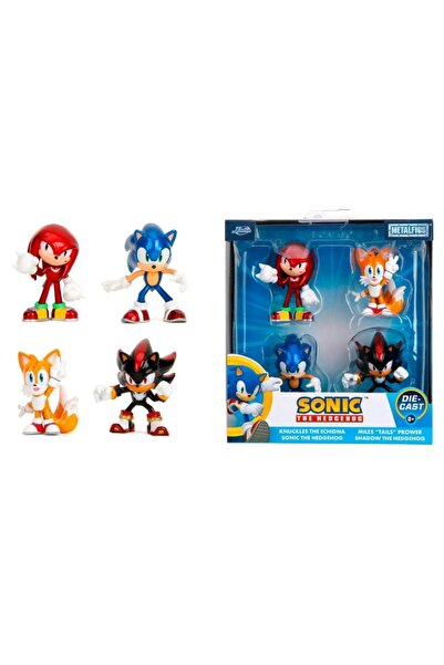 Jada Metalfigs Sonic 4'lü Paket Figür Seti