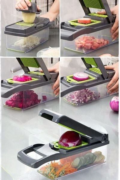 Senin Dükkanın Multifunctional Vegetable Chopper, Slicer and Cutter