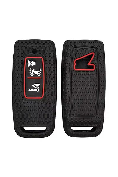 emii auto spare parts For Honda Pcx 2021-22-23-24-25 Model-Honda Xadv 350 2023-24-25 Model Key Case Cover Black/Honeycomb
