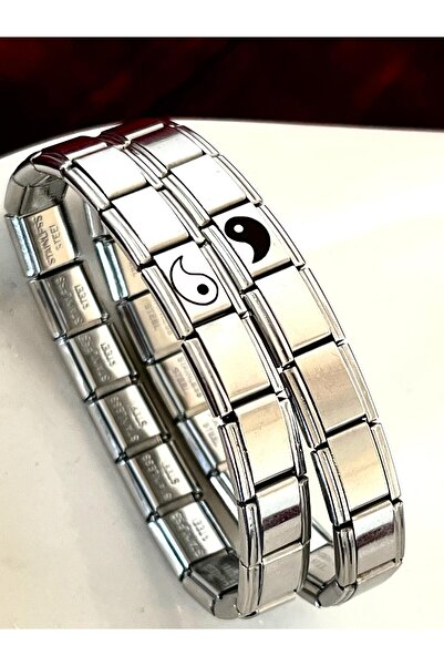 Vamoria سوار زوجين من الفولاذ الإيطالي الساحر مع شخصيات يين يانغ