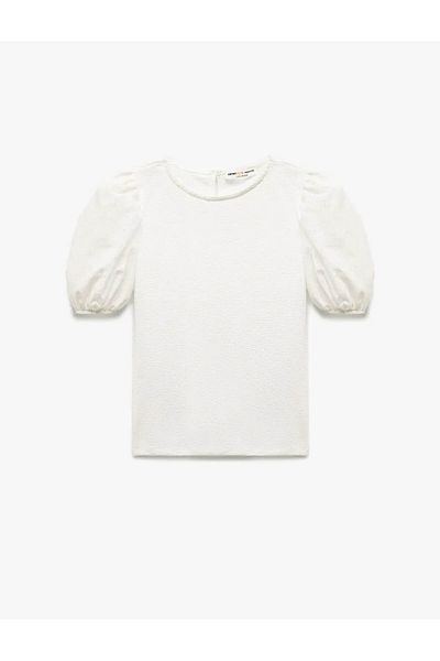 Koton Ecru Mädchenbluse 5skg60018ak