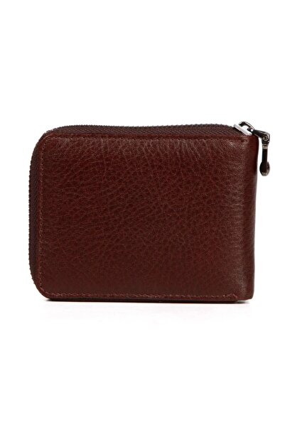 Newish Polo Men's Khaki Leather Wallet and Card Holder