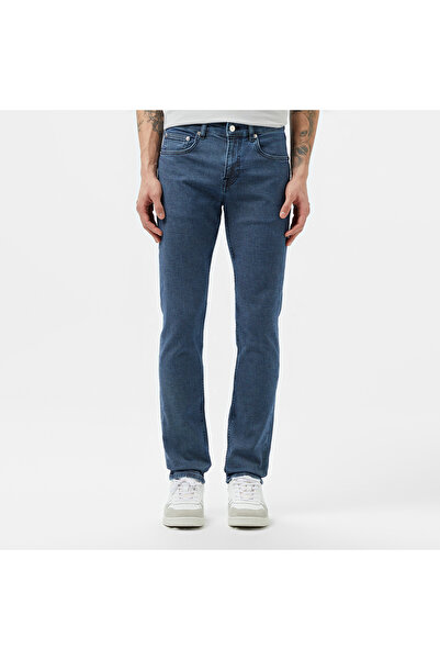 Lacoste Erkek Slim Fit Denim Koyu Gri Pantolon