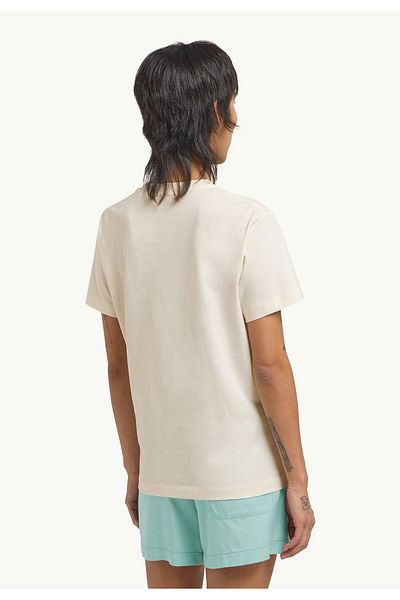 Jack Wolfskin Essential t W White Women's Short Sleeve T-Shirt