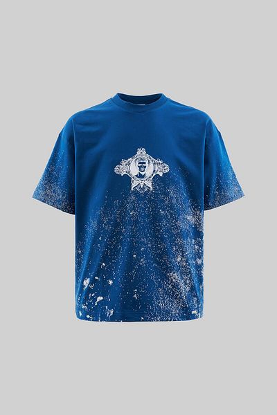 Machinist Men's Philosophers Oversize Indigo T-Shirt
