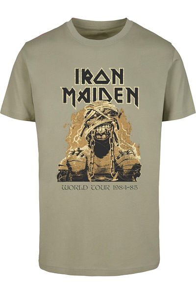 Merchcode Powerslave - Mummy World Tour 1984-85 T-shirt