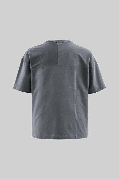 Machinist Ανδρικό T-shirt Made With Reversed Oversize SMOKED