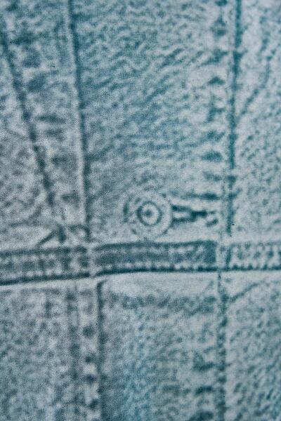 Machinist Men's Denim Efect Oversize Oil Green T-Shirt