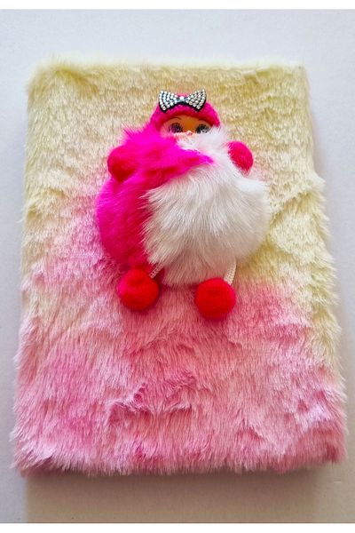 Modellino Pompom Baby Plush Memory Book - Selectable Color Note Book 80 Sheets