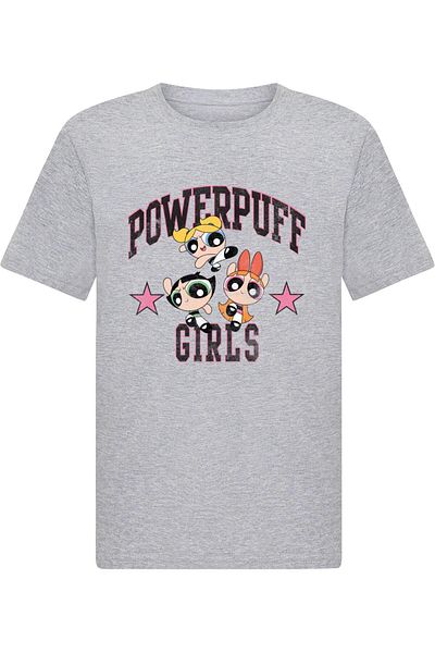 Merchcode Kinder Die Powerpuff Girls - Script Basic Tee 2.0