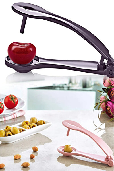 AYGÖREN HOME Core Removal Apparatus - Green Black Olive, Cherry, Cherry Seed Remover