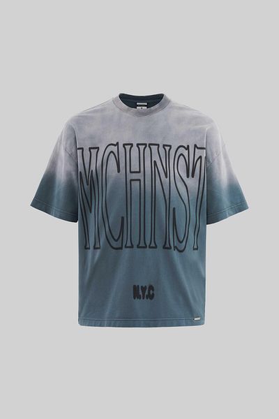 Machinist Men's Mchnst Washed Oversize Ghost T-Shirt