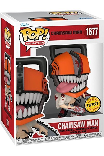 Funko Pop Chainsaw Man - Chainsaw Man Chase Limited Edition No:1677