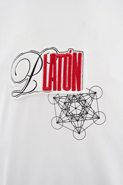 Machinist Ανδρικό μπλουζάκι Platon Oversize Ecru