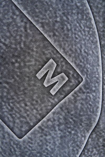 Machinist Ανδρικό T-Shirt Denim Efect Oversize Space Grey