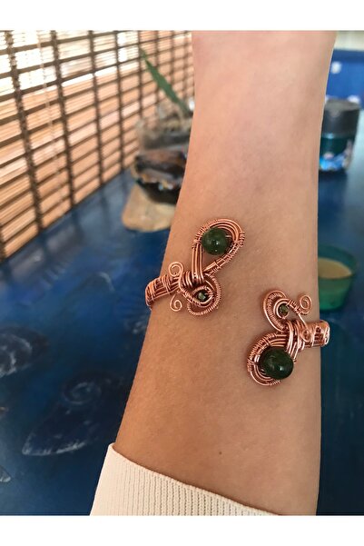 isikaccessories Kol Bilekliği(Yeşim Taşı)Doğaltaşlı