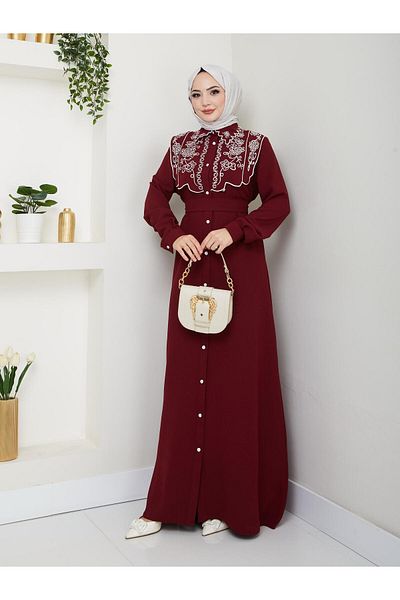 YEDİLALE ROCHIE DE SEARĂ TESSEUR BRODATĂ DANTELĂ