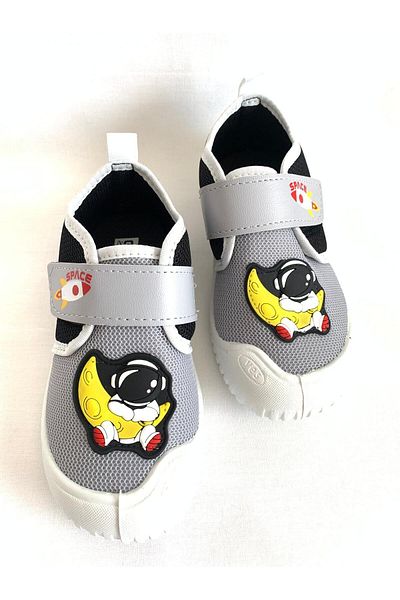 GEZER Summer Linen Baby Kids Boys Shoes Astronaut Patterned