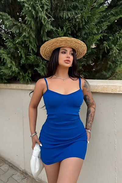 msm fashion Women's Mini Dress Strap Bodycon Dress