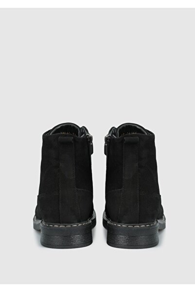 Provoq Siyah Deri Kadın Bot