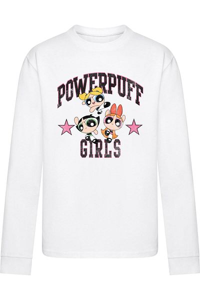 Merchcode Kinder The Powerpuff Girls - Script Langarmshirt