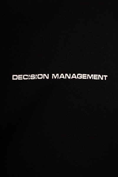 Machinist Ανδρικό I Am Not Sorry εμπριμέ μαύρο μπλουζάκι