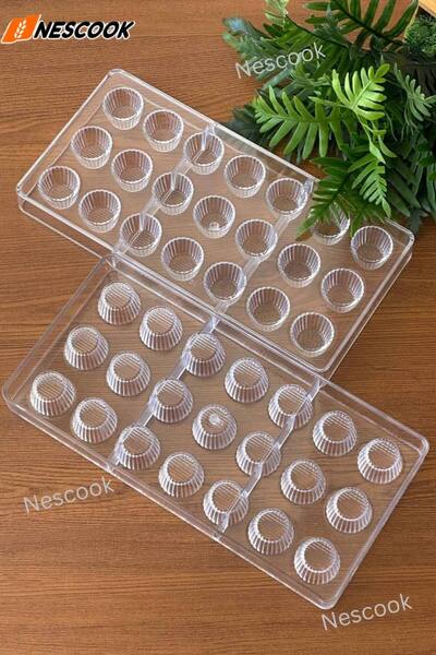 Neskuk قالب شوكولاتة بولي كربونات