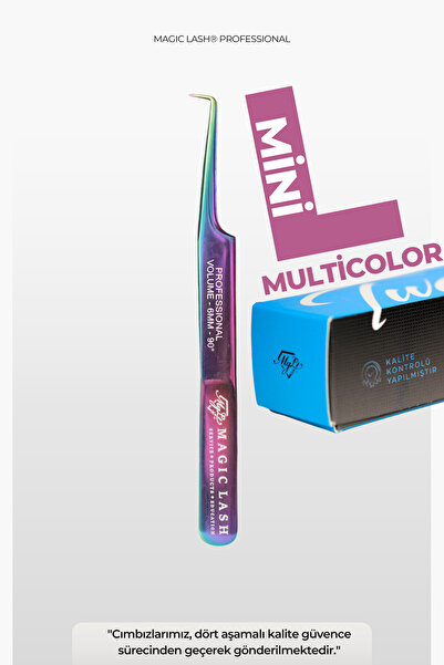 Magic Lash Ipek Kirpik Volume Cımbız Multicolor