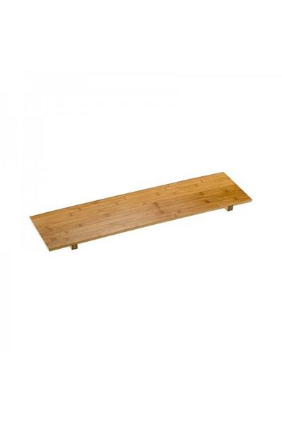LEONE Platou din bambus pentru aperitive, Bamboo Natural, 70x20x2.5 cm