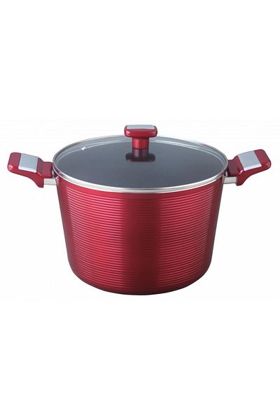 Hausberg Set of pots with lids Hb-h760rs consisting of 7 pieces
