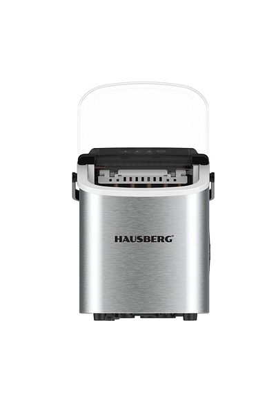 Hausberg Ice maker HB-6019IN, 1.2 liter bowl, ice 12-15 kg / 24 hours, 0.6 kg, 9cubes/6-9 min