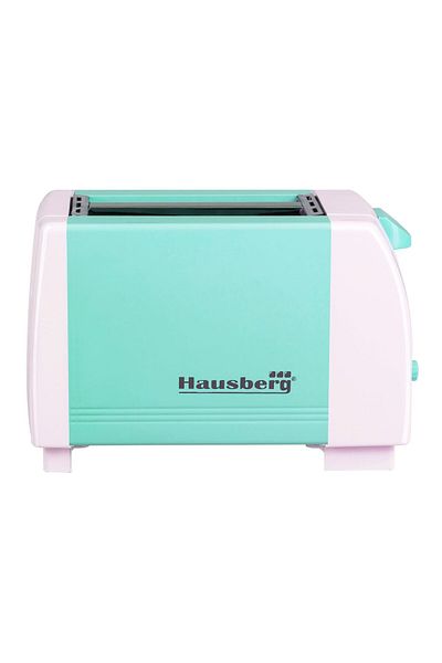 Hausberg Toaster HB-150BL, 750 W, 2 slices, 7 temperature settings, automatic shut-off, Blue
