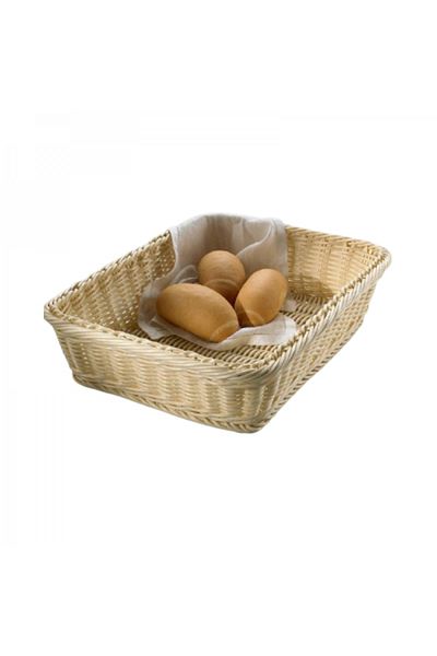 LEONE Cream serving basket, Prestige, 40x30x8 cm