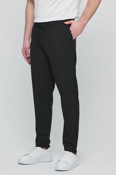 GIENTO Men's Double Leg Jogger Pants with Elastic Waist